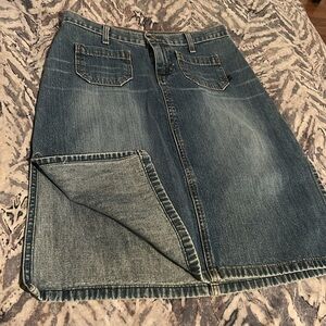 Vintage Abercrombie & Fitch Jean Skirt